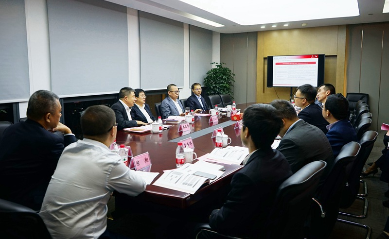 山西金控集团在上海调研指导工作