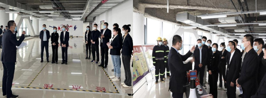 绿色产业投资集团联合中海国际中心举办消防安全日宣传活动
